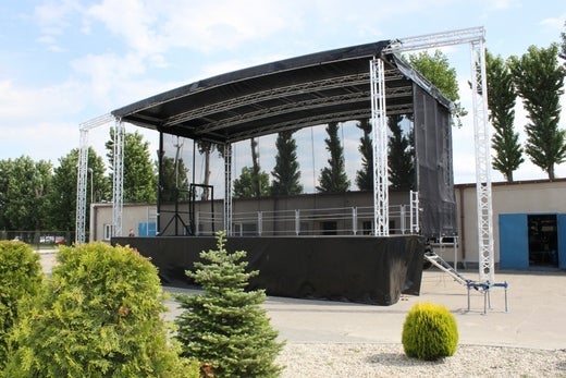 Partyzelt - Zelt mit Boden - 4 x 6 Meter - PVC – 2