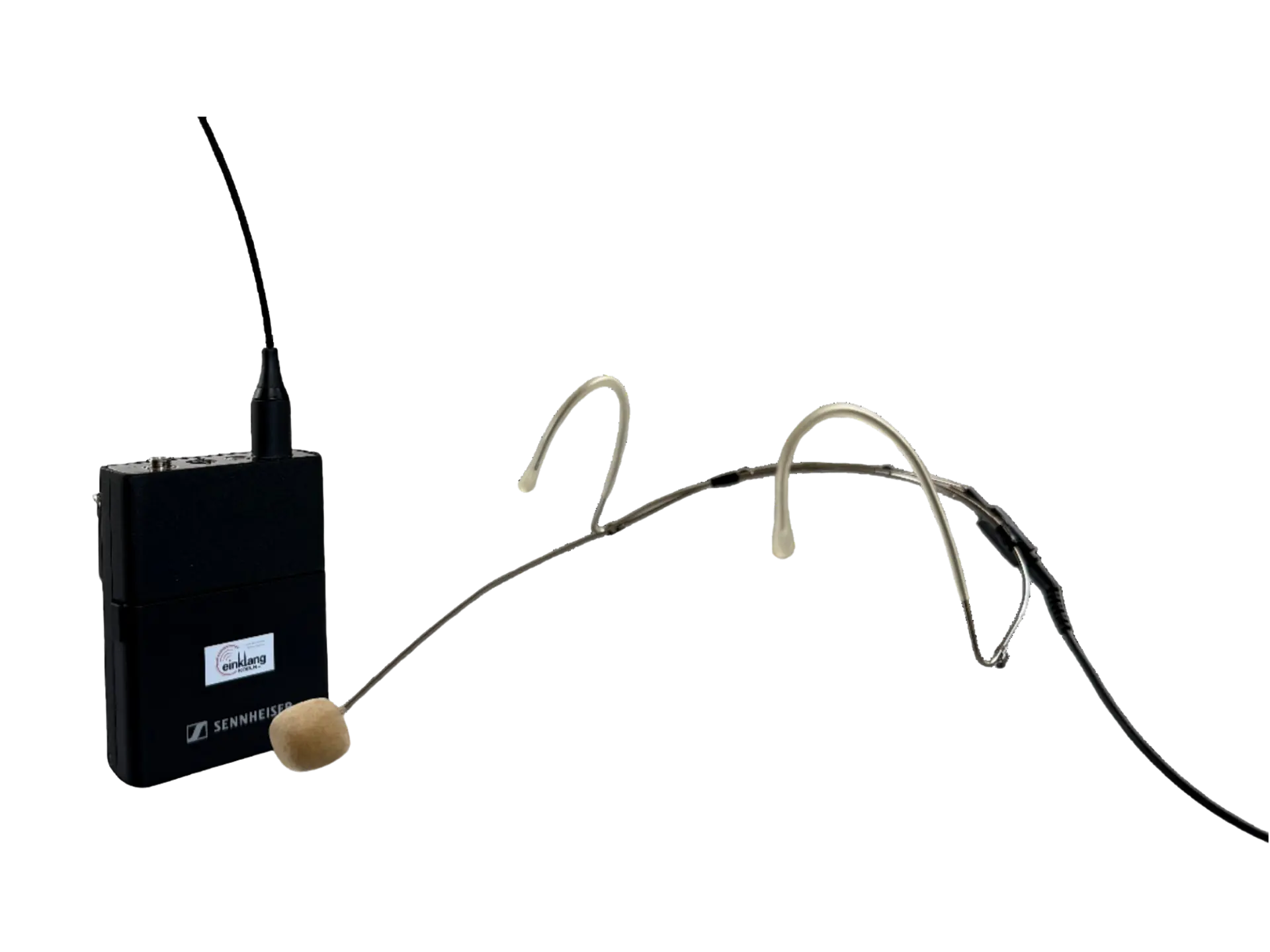 Sennheiser Headmic 4 Ohrbügelmikrofon inkl. Funkstrecke mieten in Köln