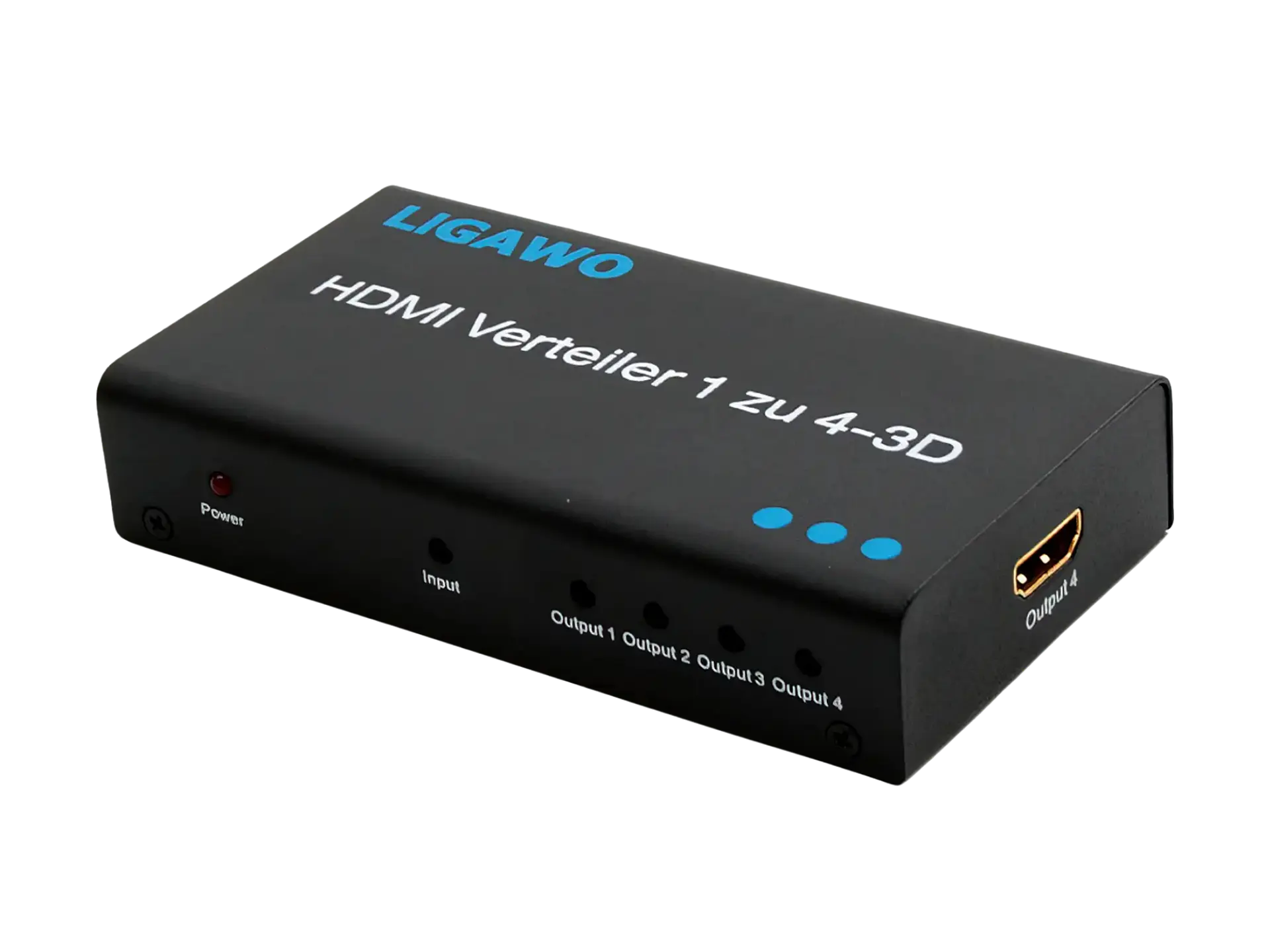 Ligawo HDMI Splitter 1 zu 4fach 3D mieten – Videotechnik für Events in Köln