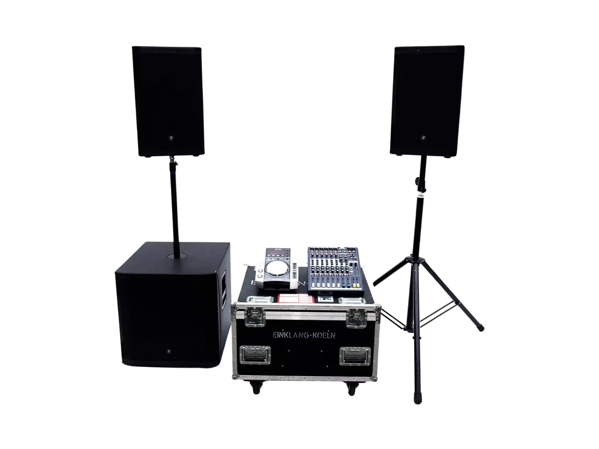 Dancing Shoes - Komplett-Set für kleine Events mieten – Eventtechnik aus Köln