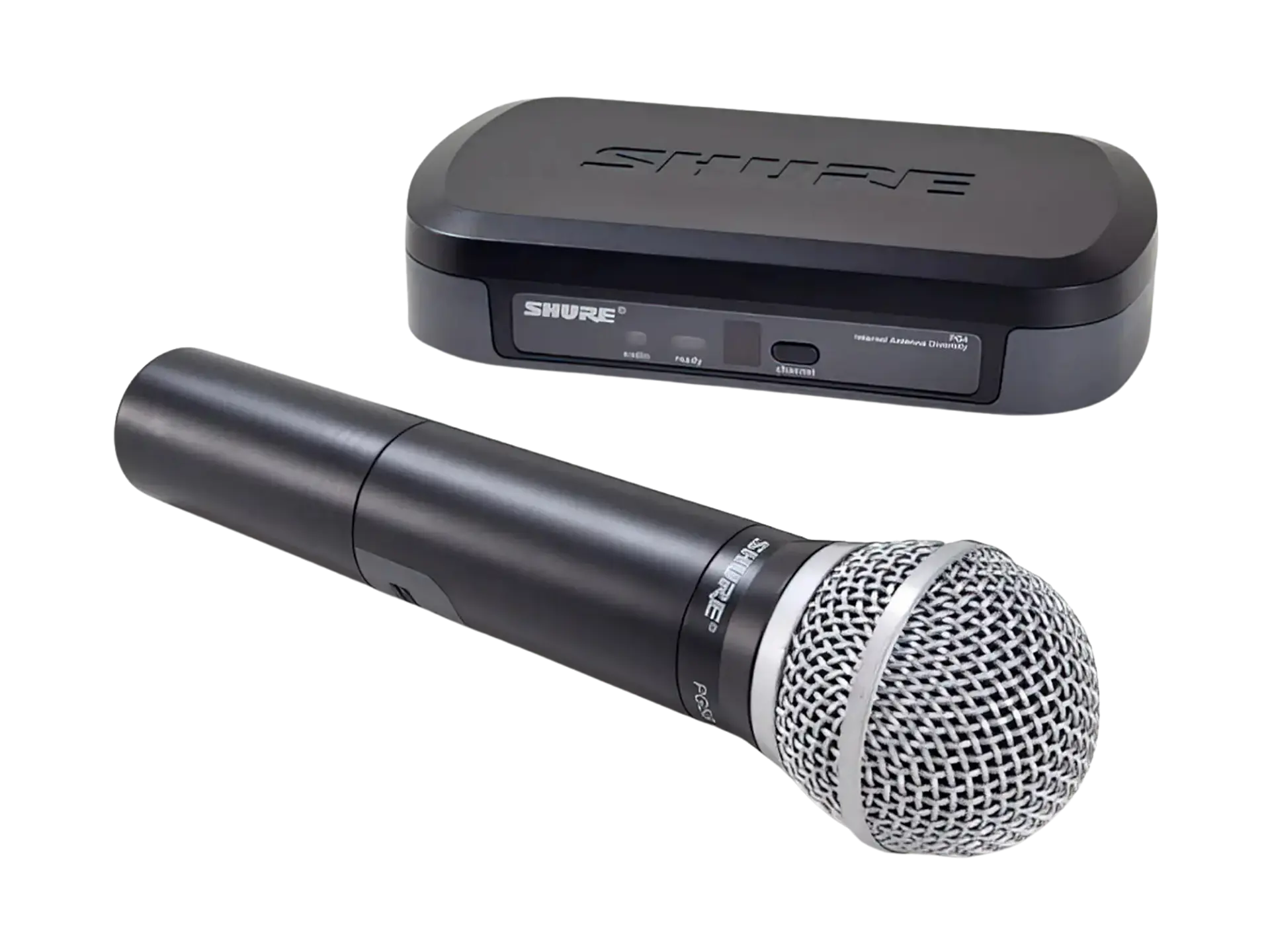 Shure PG-58 Funkmikrofon inklusive Funkstrecke mieten – Tontechnik für Events in Köln