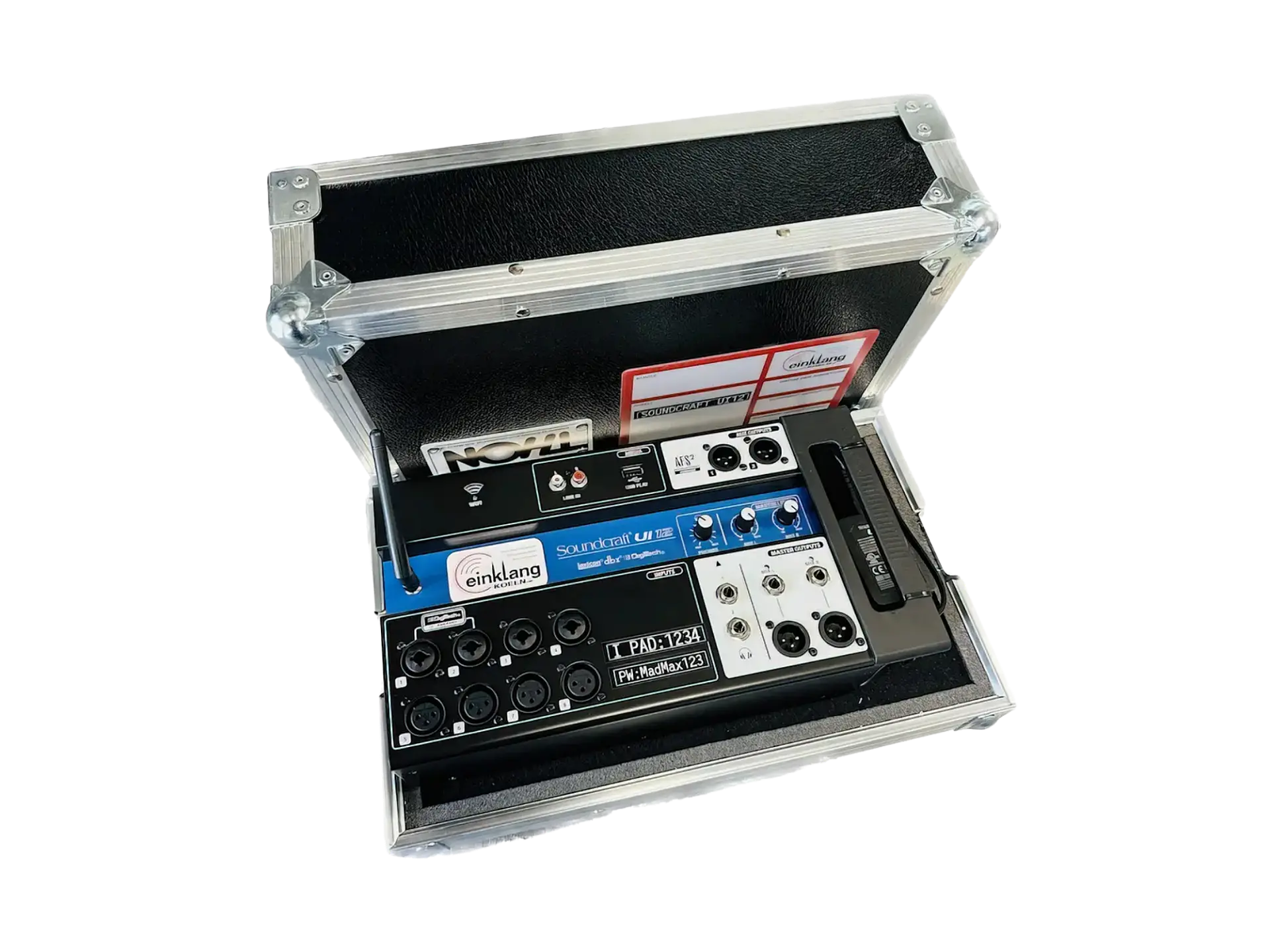 Soundcraft UI 12 Digitalpult mieten – Tontechnik für Events in Köln