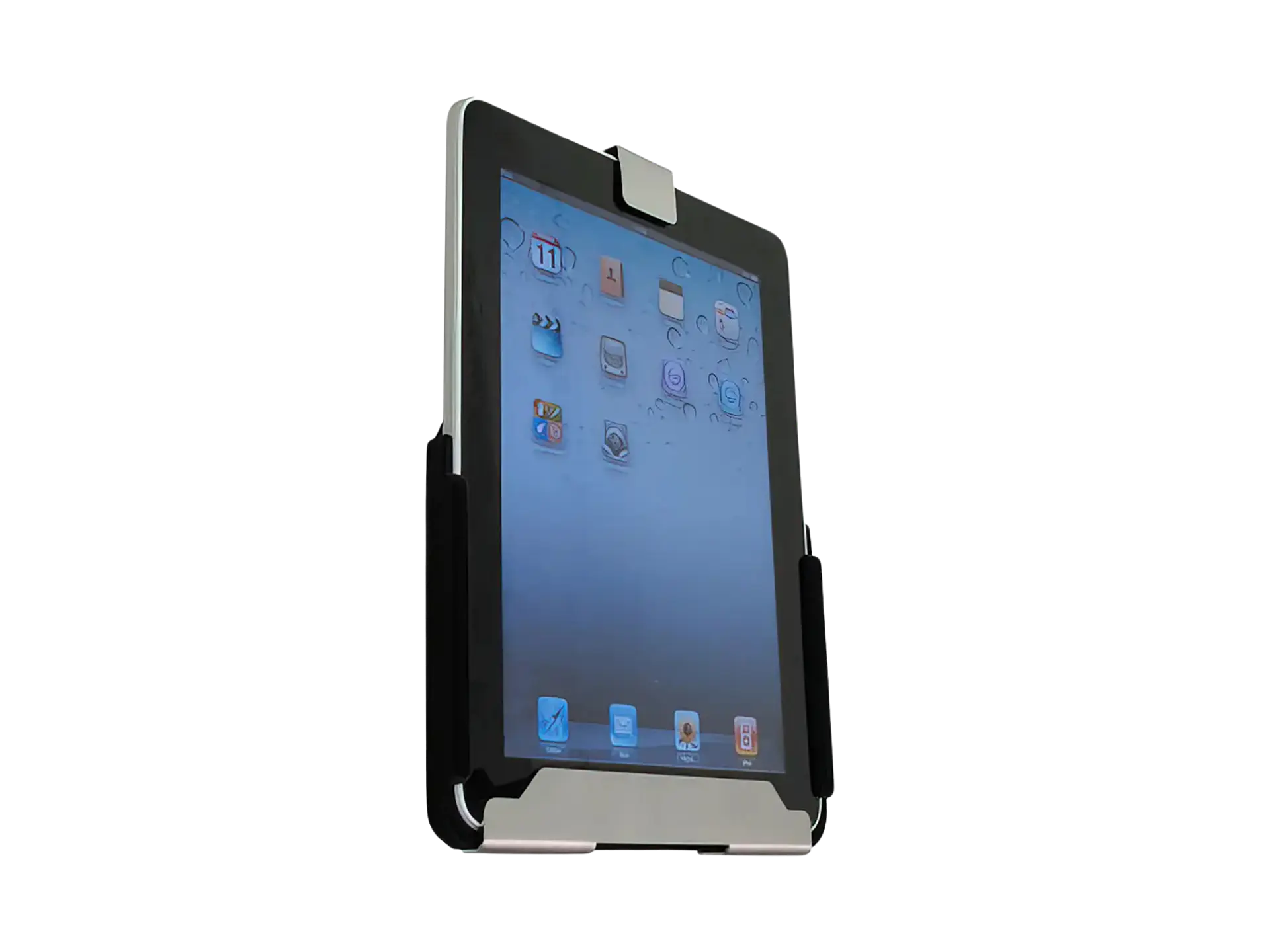 Apple iPad Wandhalter mit Diebstahlsicherung mieten – IT-Technik für Events in Köln