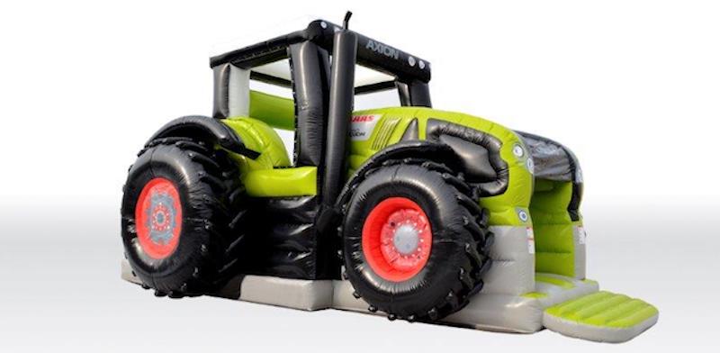 Hüpfburg XXL mit Spiele Center "TRAKTOR" mieten – 3