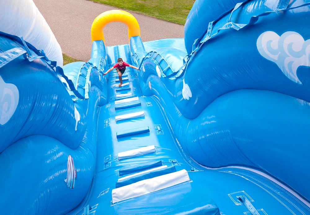 RIESENRUTSCHE "THE WAVE" LUFTRUTSCHE HÜPFBURG WELLENRUTSCHE – 3