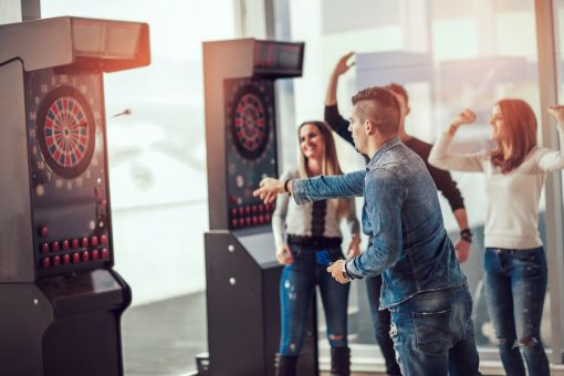 PROFI DARTAUTOMAT mieten, DARTSCHEIBE