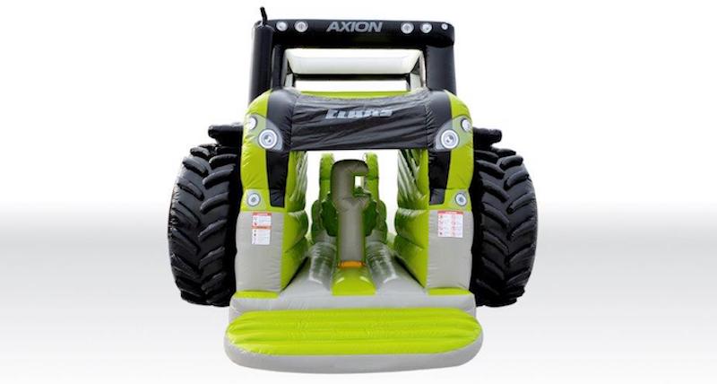 Hüpfburg XXL mit Spiele Center "TRAKTOR" mieten – 2