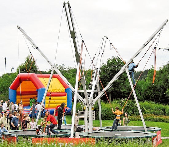 Bungee Trampolin für 4 Springer mieten – 2