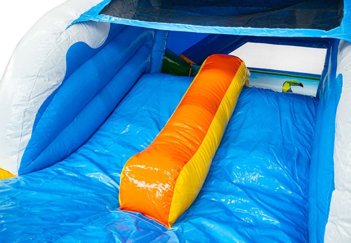 Hüpfburg Sommerparty mit Rutsche mieten – 2