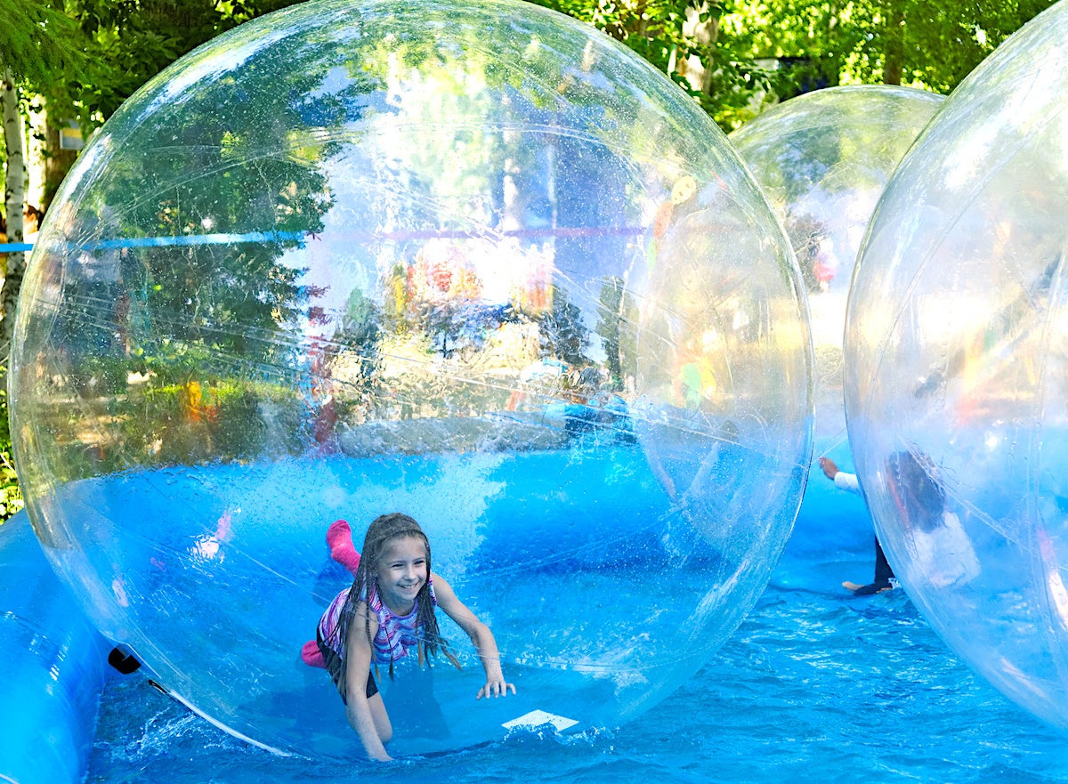 Wasserlaufbälle für Aquazorbing (Wasserball) mieten – 3