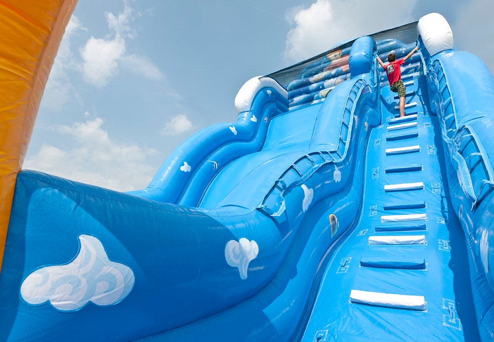 RIESENRUTSCHE "THE WAVE" LUFTRUTSCHE HÜPFBURG WELLENRUTSCHE – 2