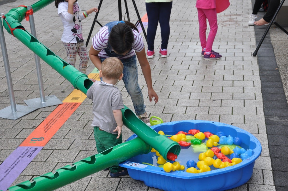 Wasserbaustelle - Wasserlabyrinth mieten – 2