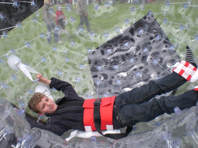 Riesenfußball - Zorb-Ball - Riesenlaufball mieten – 2
