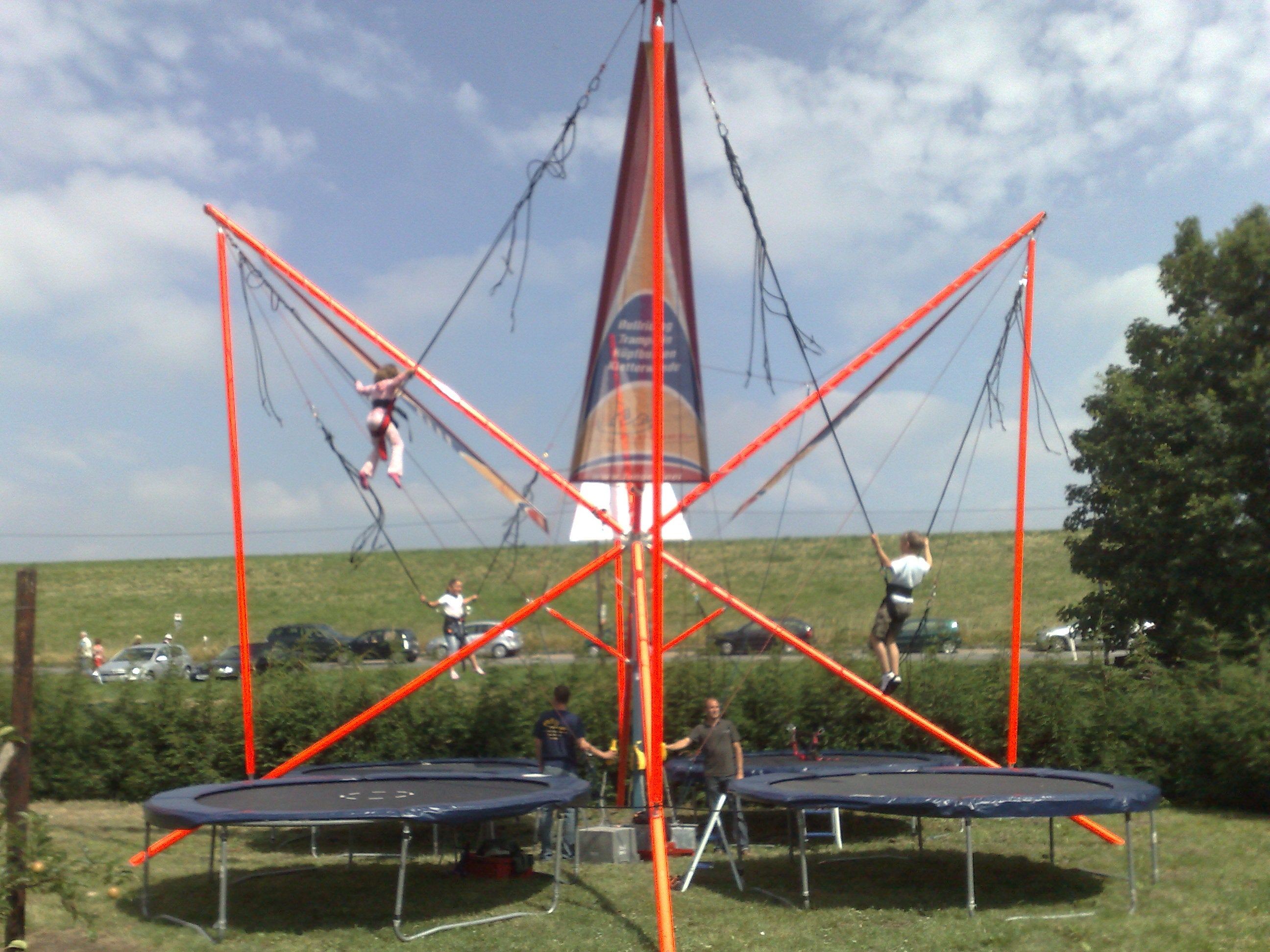 KOMBIPAKET Trampolin und Riesenrutsche mieten – 2