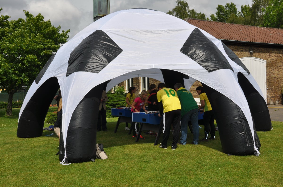 Fußballdome - aufblasbares Zelt - Airdome mieten – 2