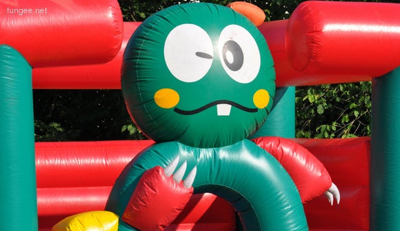 Monster-Hüpfburg - Hüpfburg Monster mieten – 2
