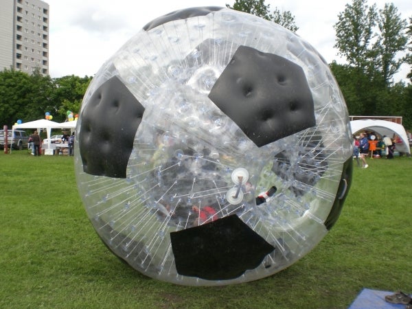 Zorbing - Riesenlaufball - Megaball - Powerball - Rollerball - Human Bowling mieten