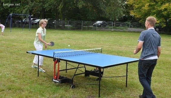 Tischtennisplatte (rollbar) mieten – 3