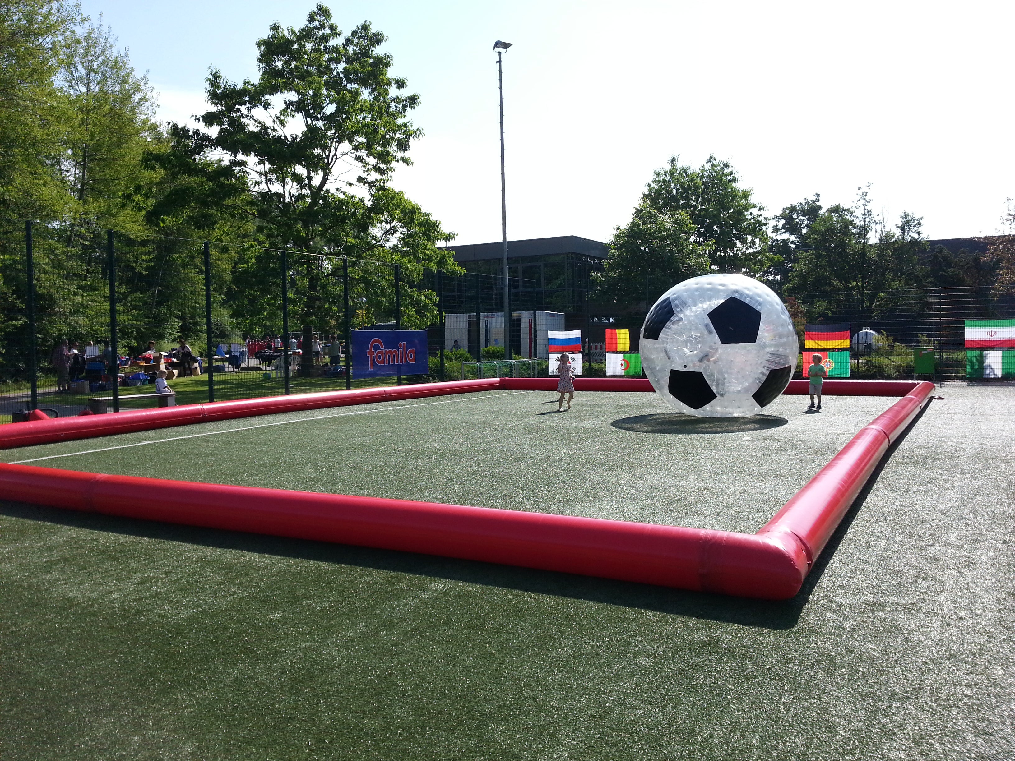 Riesenfußball - Zorb-Ball - Riesenlaufball mieten – 3