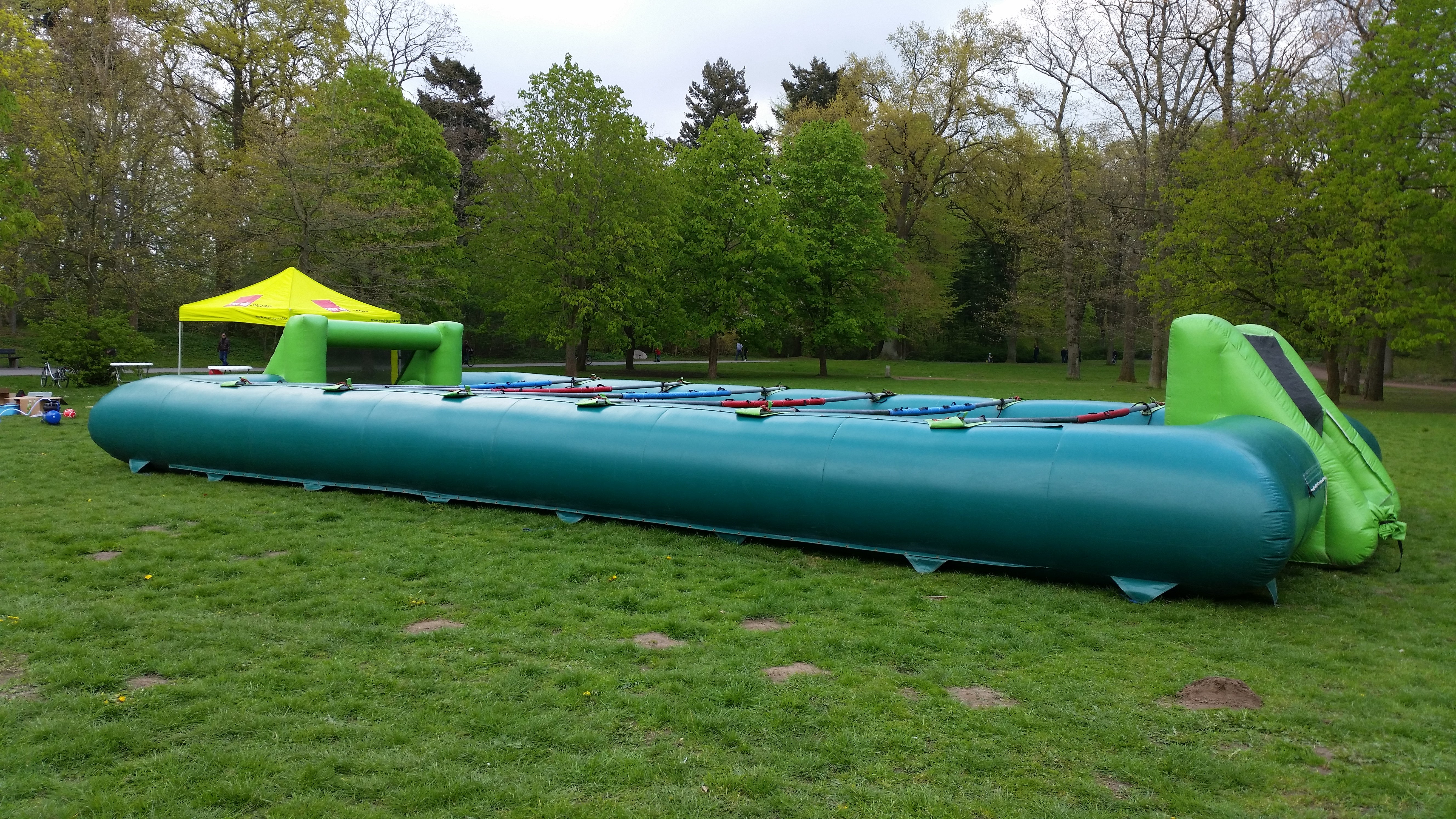 Human Table Soccer - Menschenkicker - Menschenfußball mieten