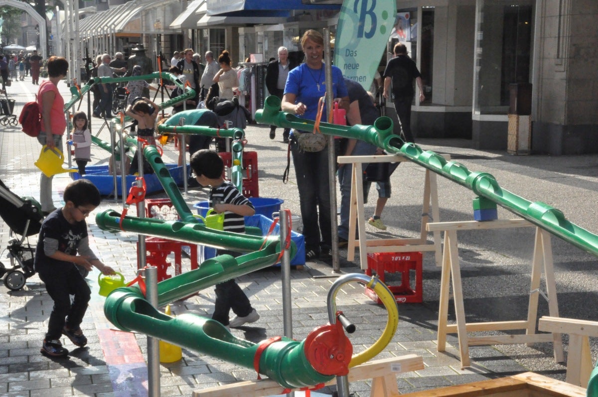 Wasserbaustelle - Wasserlabyrinth mieten – 3