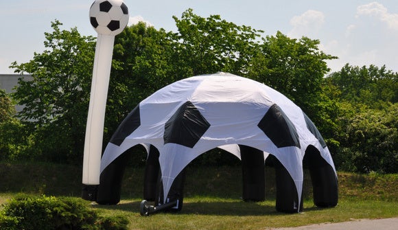 Fußballdome - aufblasbares Zelt - Airdome mieten