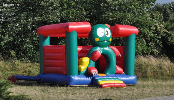Monster-Hüpfburg - Hüpfburg Monster mieten – 3