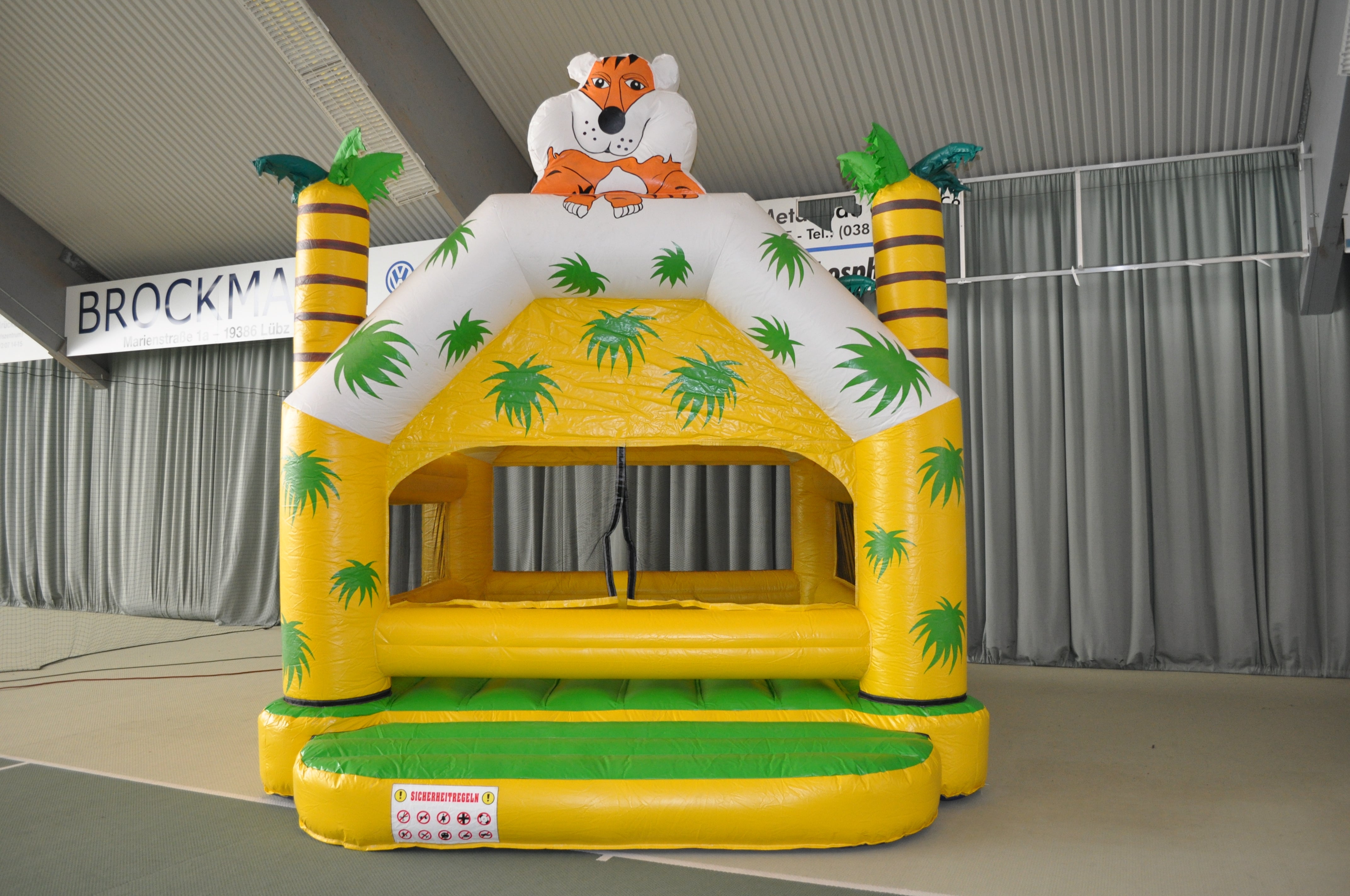 Tiger-Hüpfburg - Hüpfburg Tiger - Tierhüpfburg mieten – 2