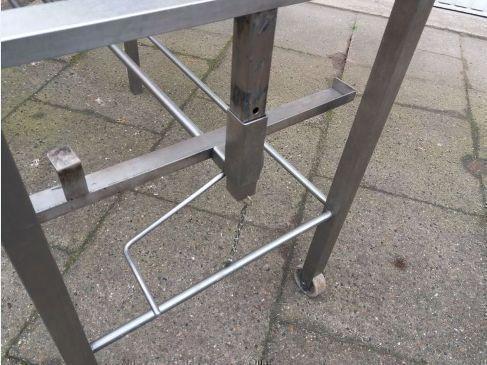 Großer Holzkohlegrill Edelstahl, Grillfläche 100 x 50 cm – 3