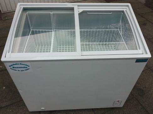 Glasdeckel-Gefriertruhe 200 ltr., Kühltruhe