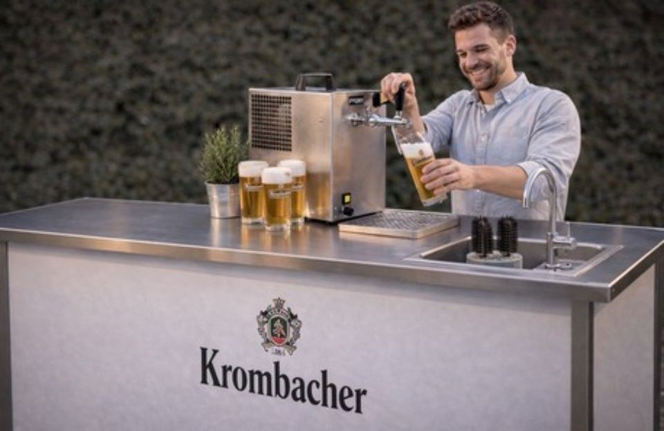 Biertresen Schanktresen Spüle 2 mtr in Hamburg mieten –