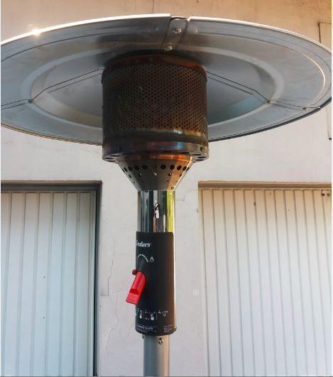 Gas-Heizpilz, Heizstrahler komplett incl. Gasflasche – 2