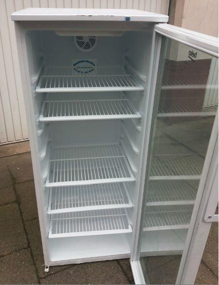 Glastürenkühlschrank 1,40 mtr. hoch für Getränke u.ä., Anlieferung möglich – 3