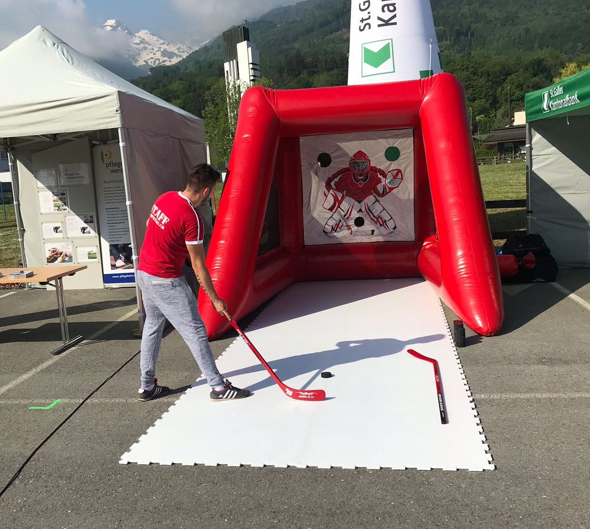 Eishockey Torwand mieten bei Axess (Inhaber/Kontakt Daniel Häfliger)