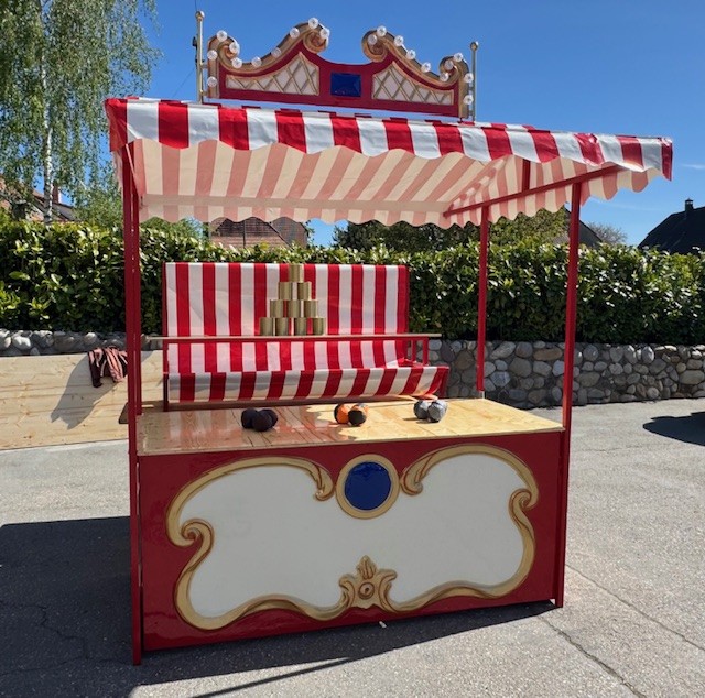 Marktstand Buechsenwerfen Nostalgie mieten bei Axess (Inhaber/Kontakt Daniel Häfliger)