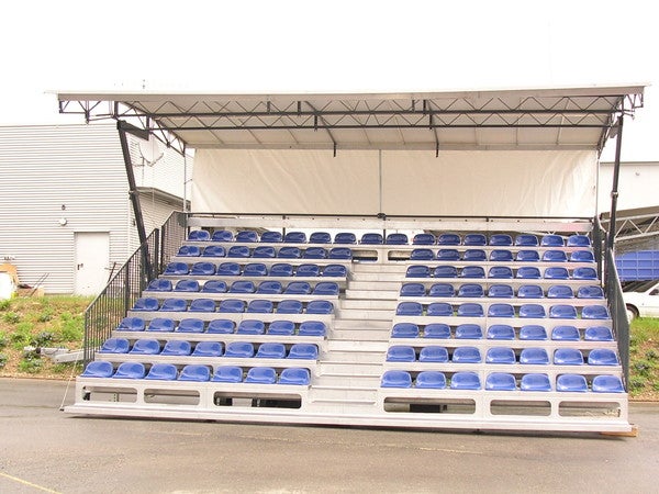 Mobile Tribüne Freestand Medium - 114 Sitzplätze