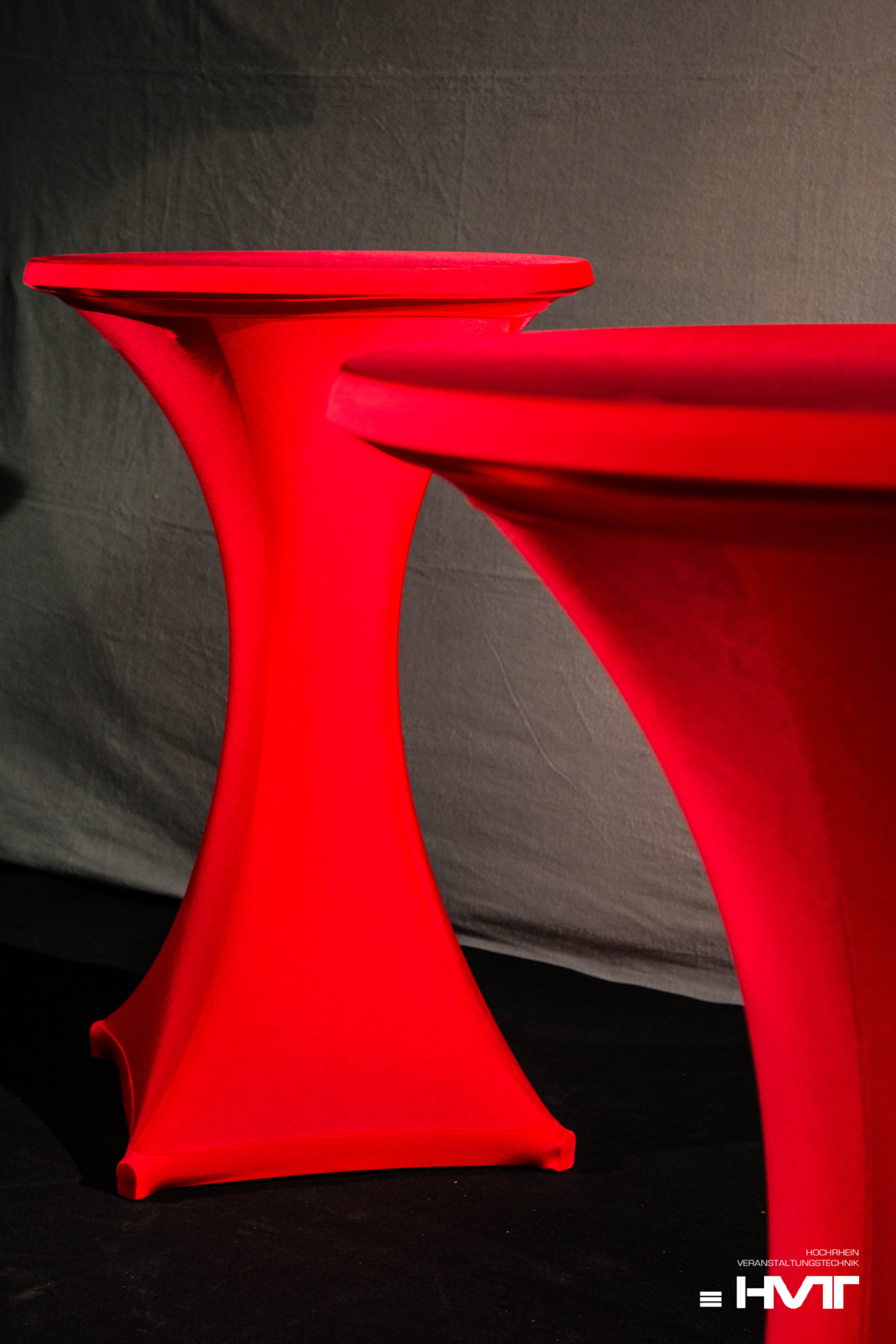 Stehtisch inkl. LED Beleuchtung und Husse – 4