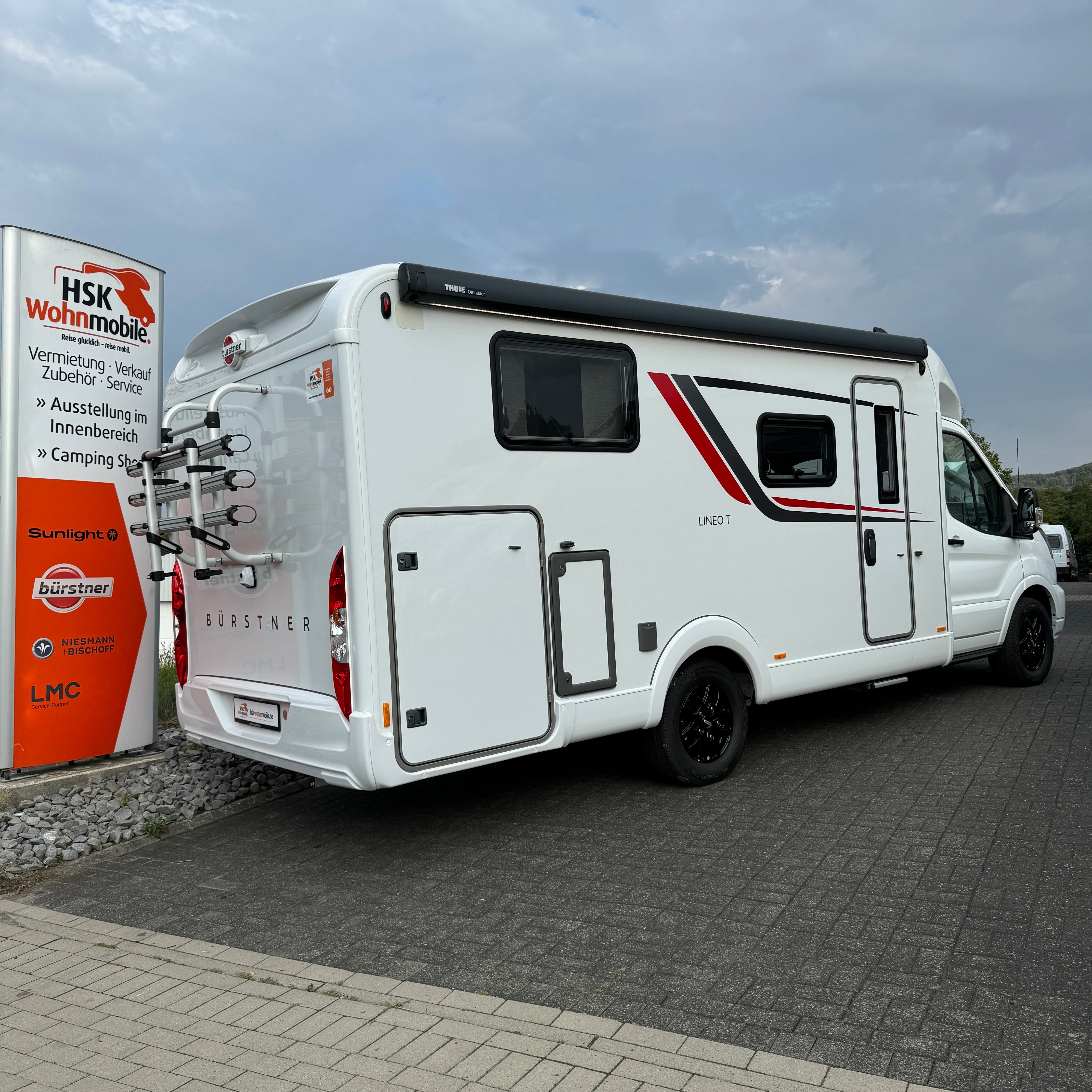 Bürstner Lineo T 690 G, Automatik, Navi, Radio, RFK, Sat, TV, Markise, Fahrradträger – 2
