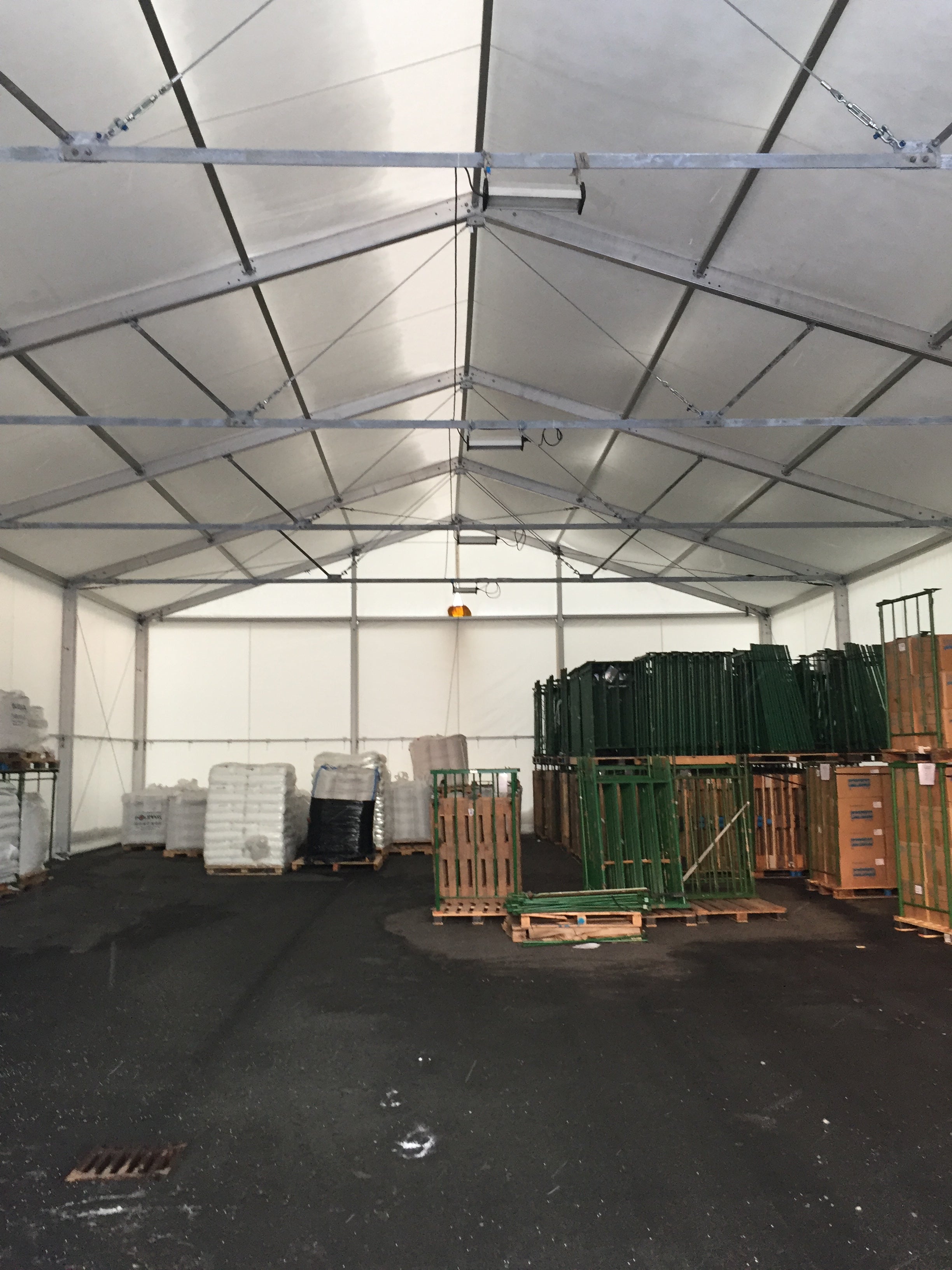 Lagerzelt, Industriezelt Leichtbauhalle Thermohalle – 2