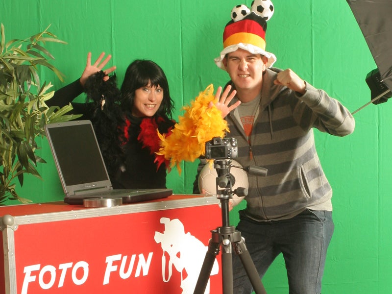 Foto Fun Aktion Greenscreen mit Fotobox / Fotobooth buchen – 3