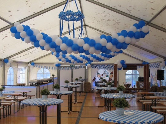 Ballondekoration / Ballongirlanden – 3