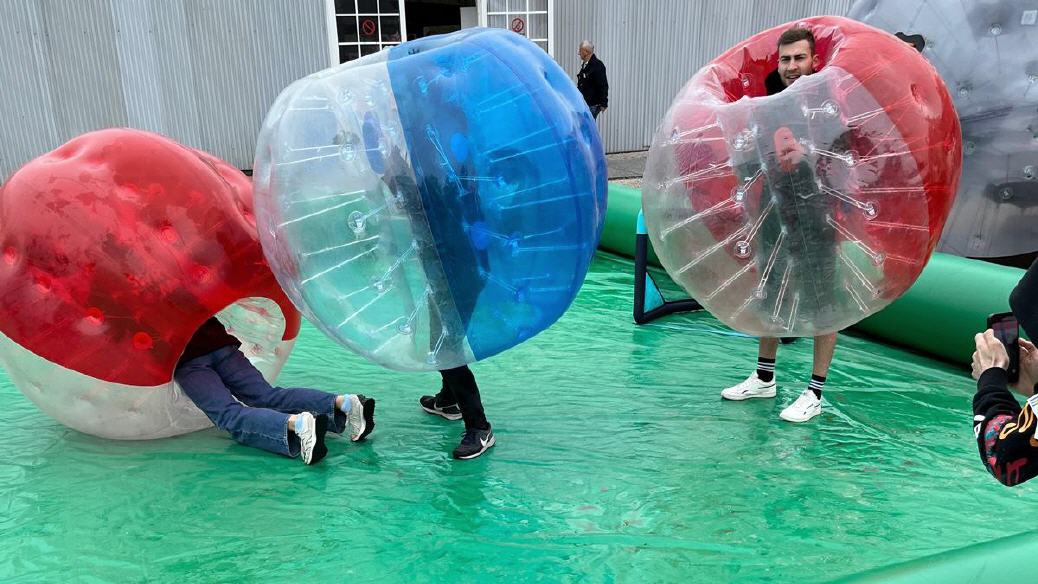 Bumper Ball Arena / Bubble Soccer für Events mieten