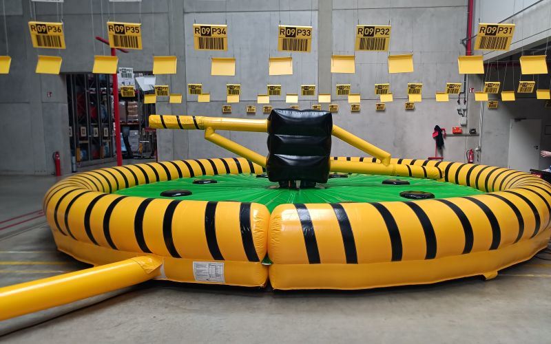 LogSlammer | Wipeout Game | Broom Eventmodul für Events mieten