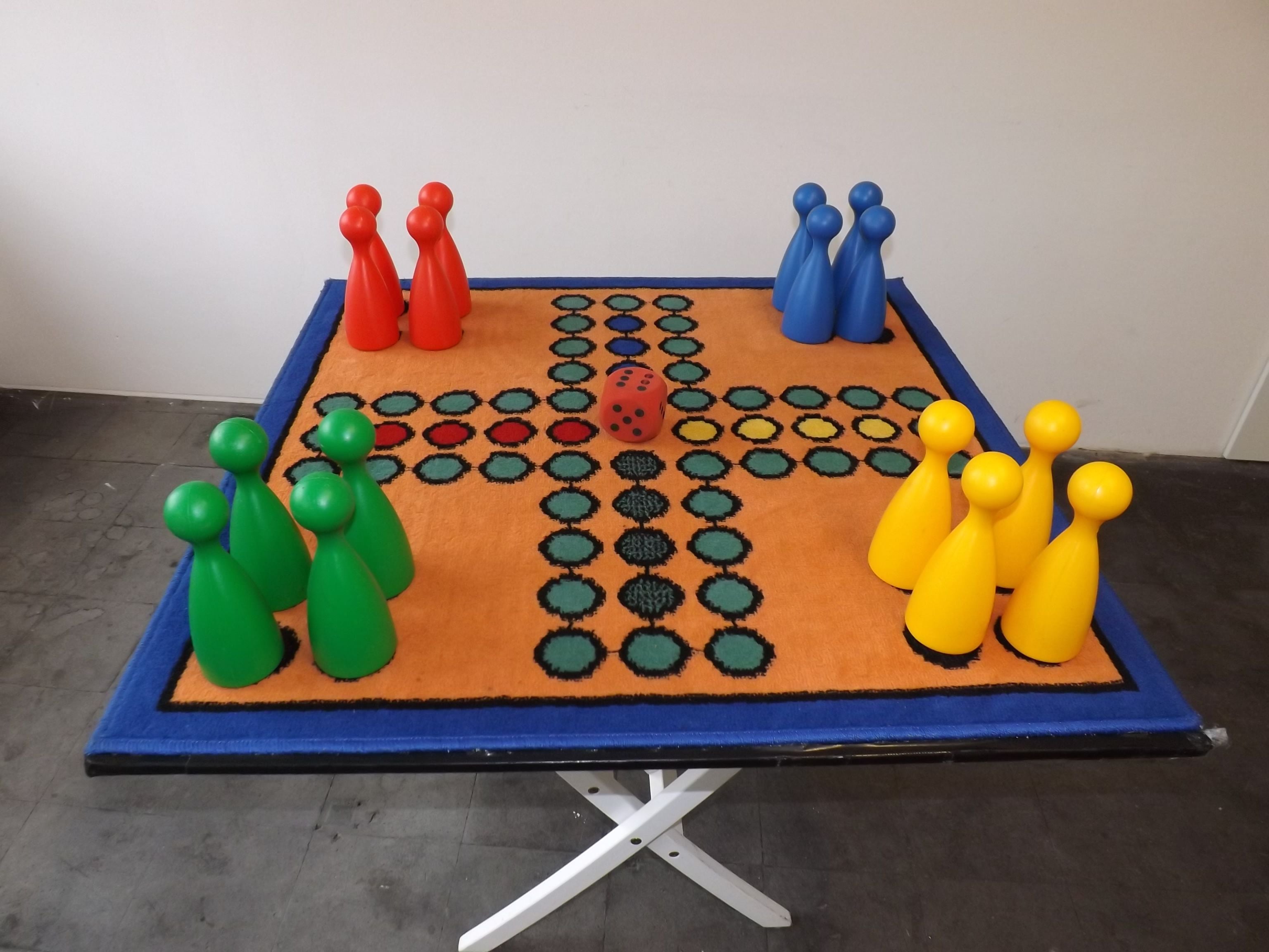 Nicht ärgern XXL / Hütchenspiel / XXL Brettspiel – 2