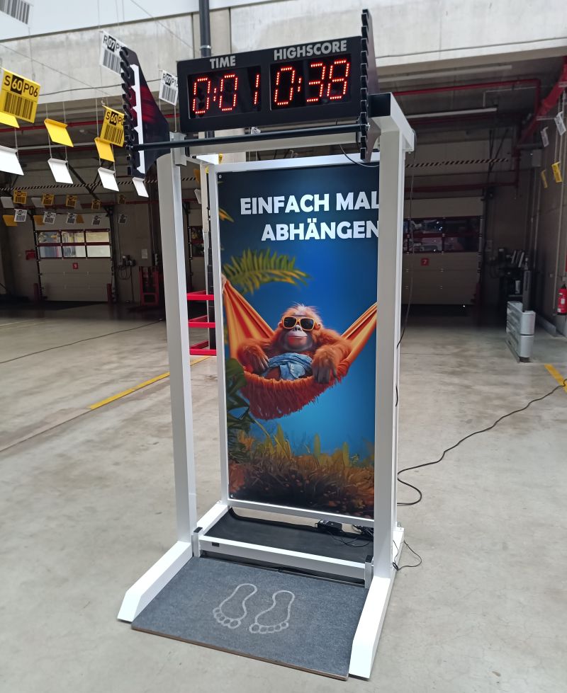 Hangmann Challenge | Hängebalken Eventspiel mieten – 3