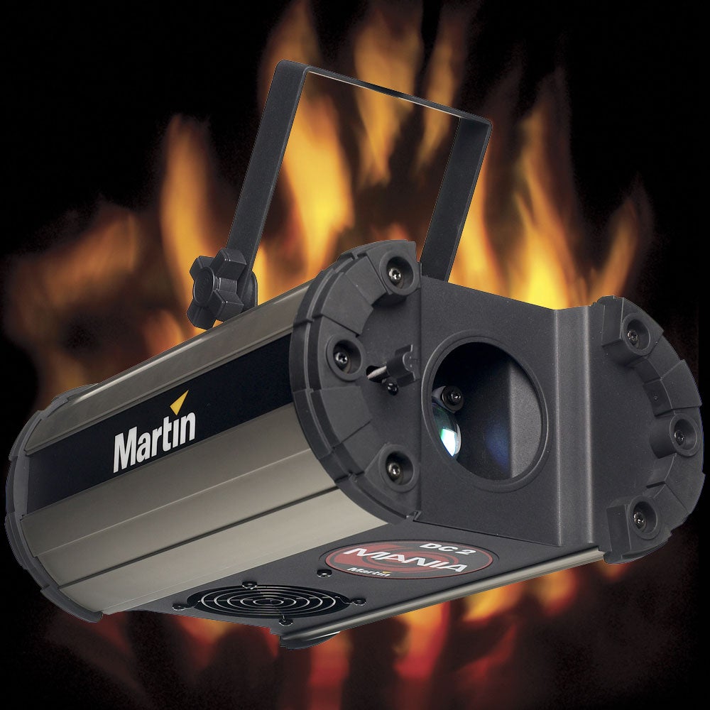 Feuereffekt / Flammenprojektor / Scheinwerfer Martin Mania DC 2