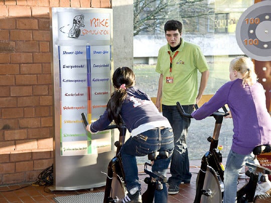 Bike Simulator / Energieradeln / Fahradsimulator buchen
