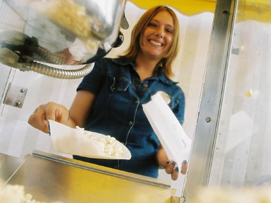 Popcornmaschine inkl. Zutaten für 300 Portionen