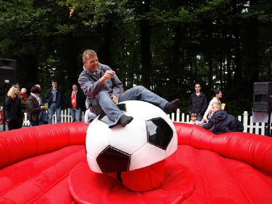 Fußball Rodeo / Ballreiten / Rodeo mit Fußballaufsatz buchen – 3