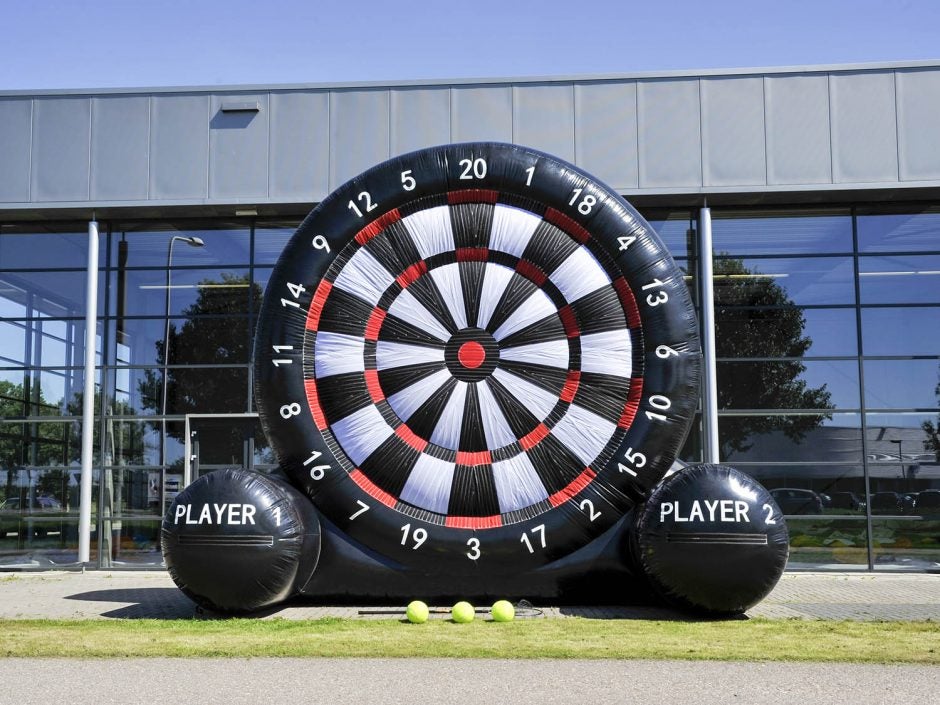 Fußballdart XXL / Fussbaldart mieten in NRW, OWL